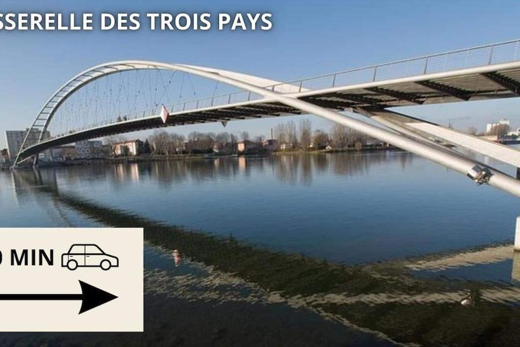 Appartamento Le Spot, Proche Euroairport Saint-Louis  Esterno foto