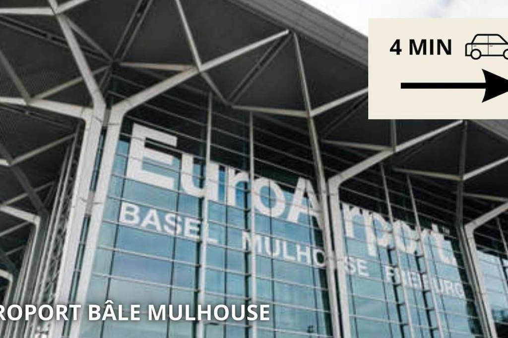 Appartamento Le Spot, Proche Euroairport Saint-Louis  Esterno foto